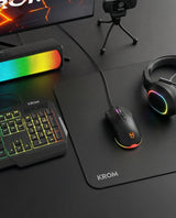 Pack gaming Kenta (teclado+ratón+alfombrilla+auriculares)