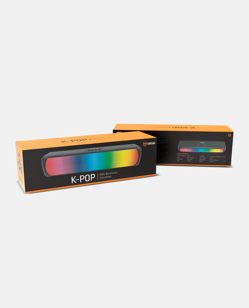 K-Pop RGB Bluetooth Soundbar