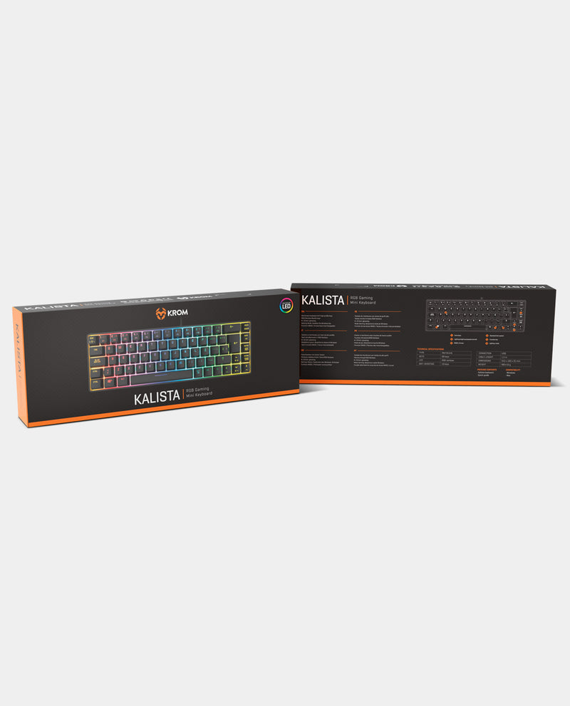 Kalista mini teclado de membrana
