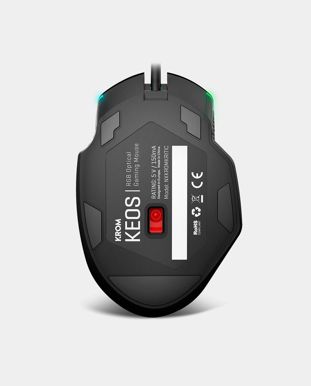 Optical mouse Krom Keos 800 - 6400 DPI – Krom Gaming Store