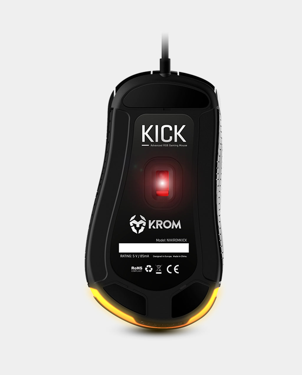 Krom Kick optical mouse up to 12000 DPI – Krom Gaming Store